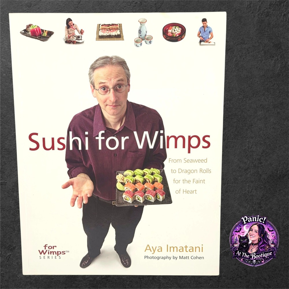 Sterling Sushi for Wimps Cookbook Aya Imatani Paperback Japanese Recipes‎ Guide